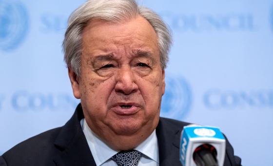 UN Secretary-General António Guterres. (file photo)